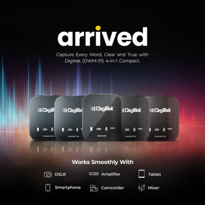 Digitek® DWM-111 4-Ch Wireless ...