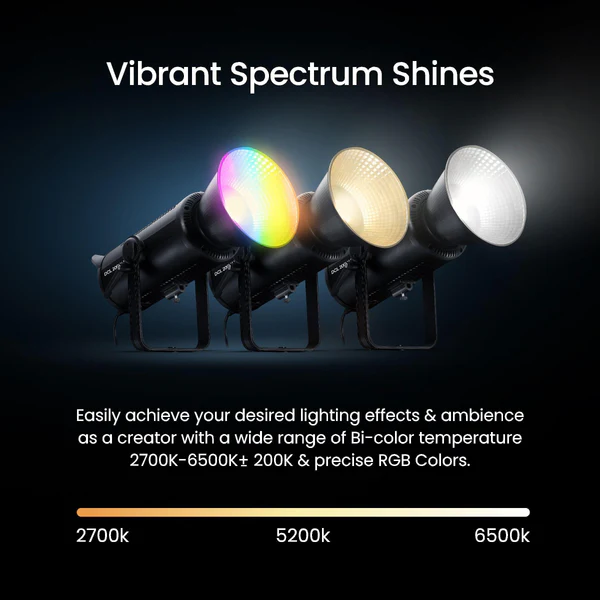Product image of Digitek DCL-200W RGB Combo LED Light with 18cm Reflector | Small Production & Eco-Friendly