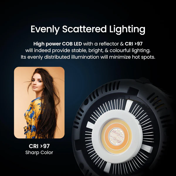 Product image of Digitek DCL-200W RGB Combo LED Light with 18cm Reflector | Small Production & Eco-Friendly