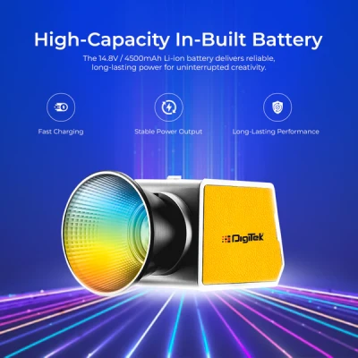 Digitek DCL-60W RGB Palm LED Li...