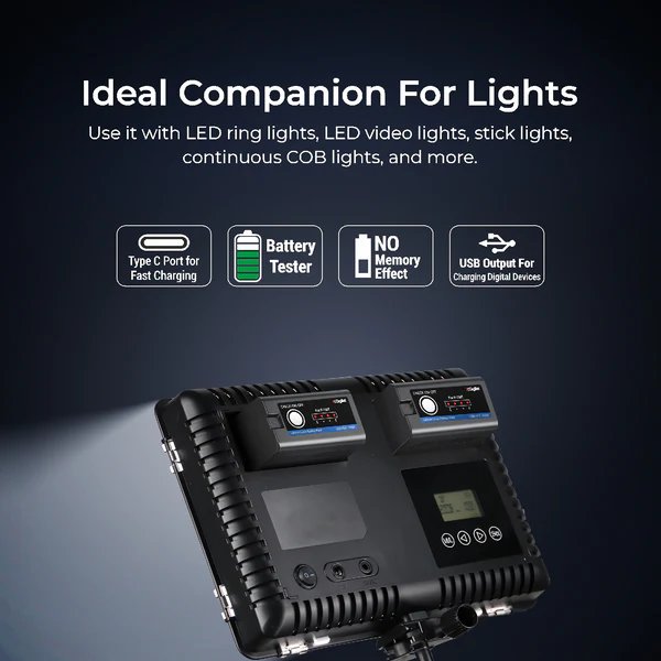 Product image of Digitek NP-F750/F770 4400mAh Rechargeable Lithium-ion Battery Pack for Cameras & Lights