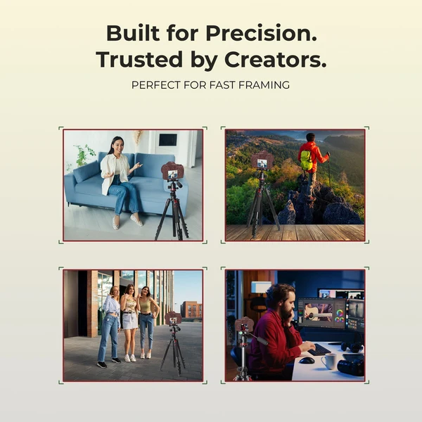 Product image of Digitek (DTR 530 BH) Multi-Angle DV Tripod cum Monopod with Ball Head, Quick Release, 5-Section Legs, 5kg Load, 5.44ft Max Height, Ideal for Macro, Panning & Low Angle Photo & Videography