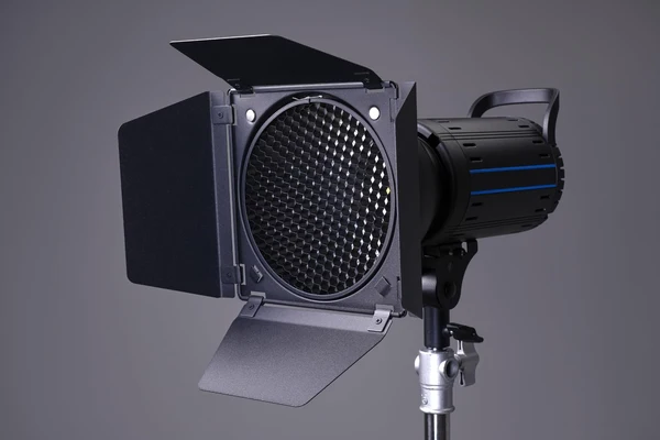 Product image of Digitek (DBR 055) Bowens Reflector with Barndoor Combo Universally Compatible with All Flash Speedlites
