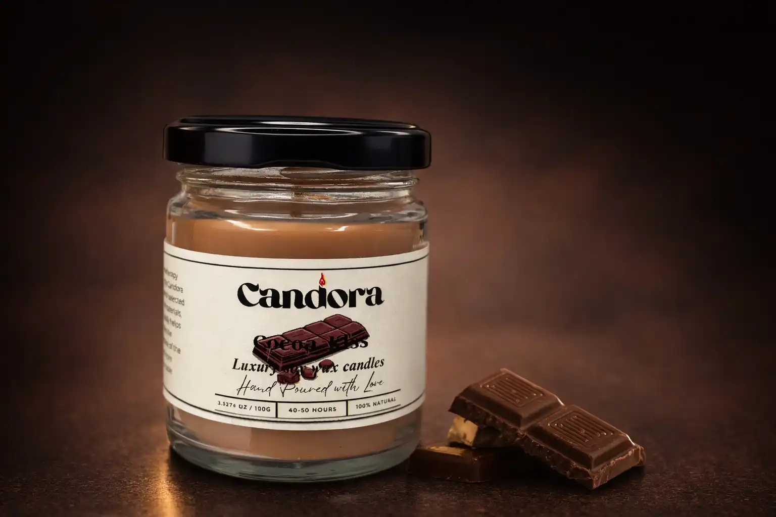 Product image of Cocoa Kiss Scented Soy Wax Candle