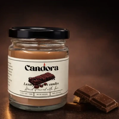 Cocoa Kiss Scented Soy Wax Cand...