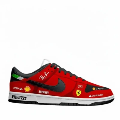 Custom  Ferrari F1 nike Dunk