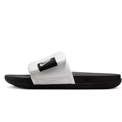 nike offcourt adjust slides whi...