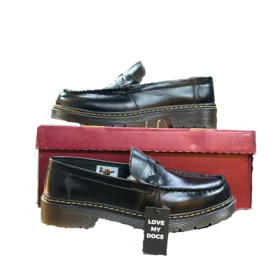 Dr Martin Adrian Loafers "Leath...