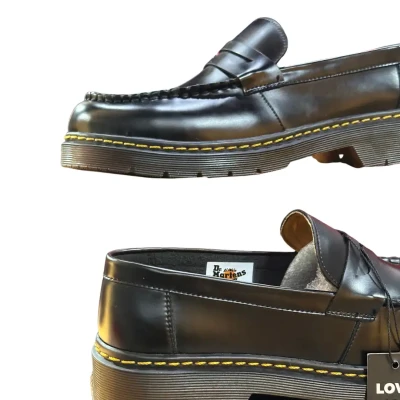 Dr Martin Adrian Loafers "Leath...