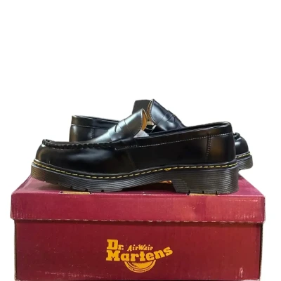 Dr Martin Adrian Loafers "Leath...