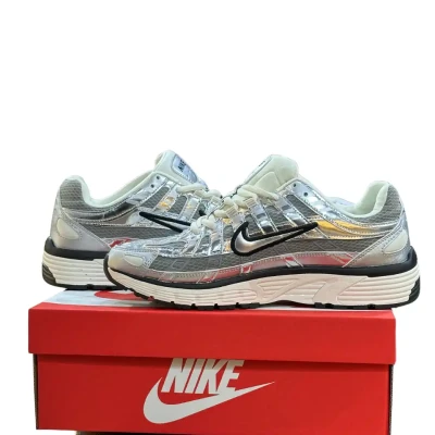 Nike P-6000 Metallic Silver Uni...