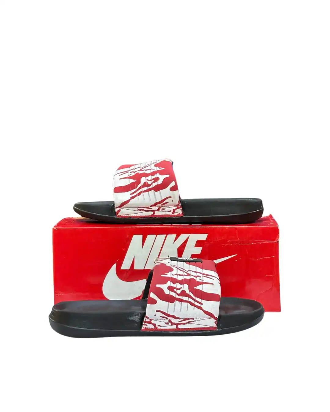 Product image of nike premium strip full Red and white