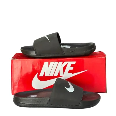 Nike Full Black with white Tike