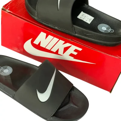 Nike Full Black with white Tike