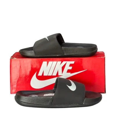 Nike Full Black with white Tike