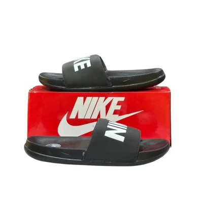 Nike "Written"  Black Slides