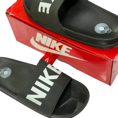 Nike "Written"  Black Slides