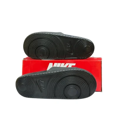 Nike "Written"  Black Slides