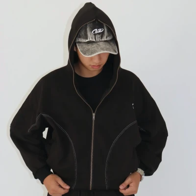 Reborn:  Full Zip-up Hoodie 480...
