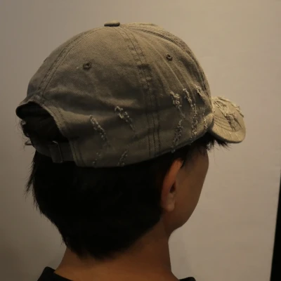 Distressed Washed Cap
