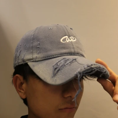 Distressed Washed Cap