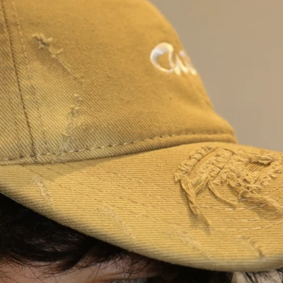 Distressed Washed Cap