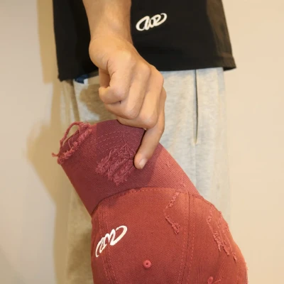 Distressed Washed Cap