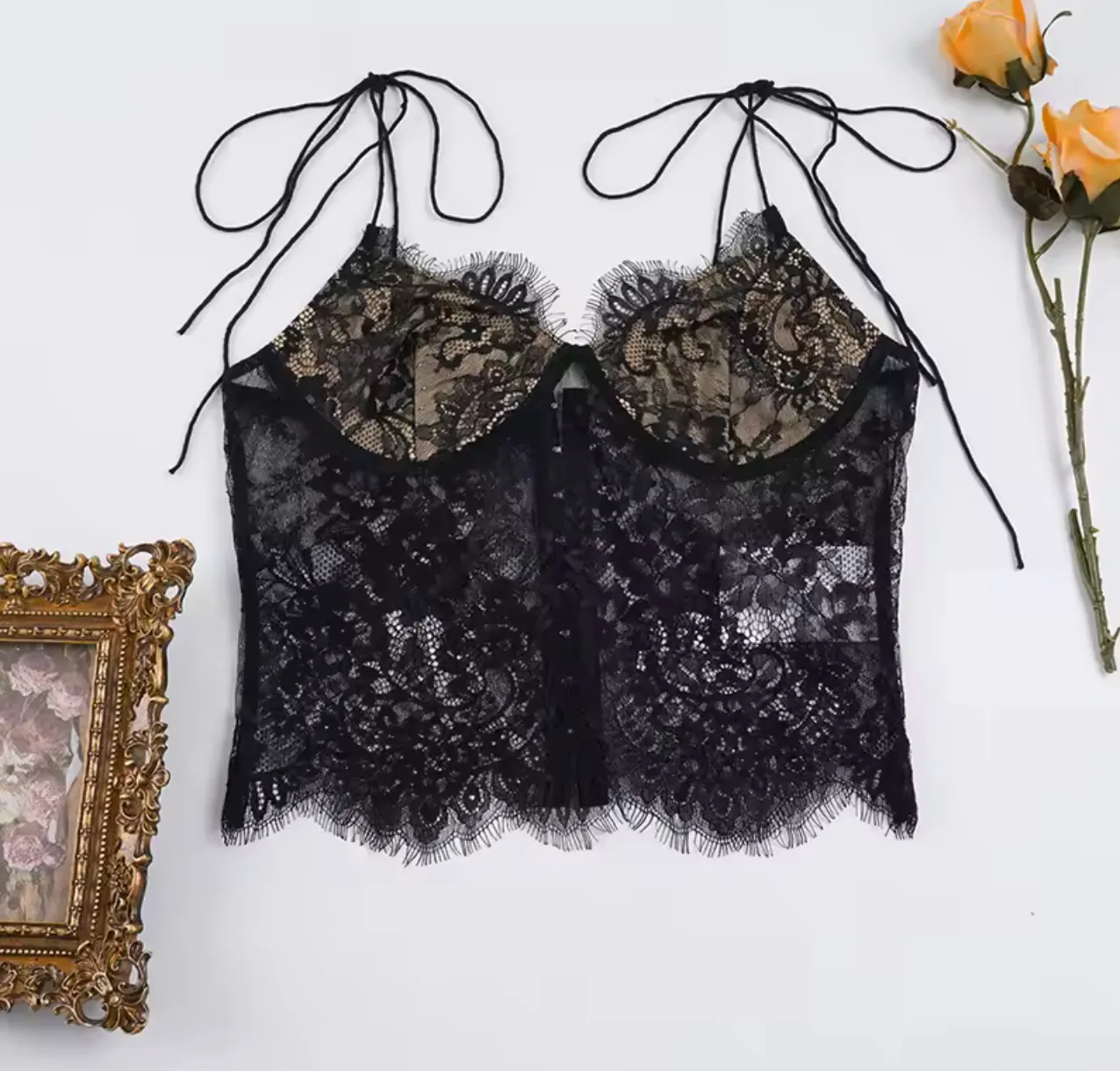 Product image of Black Lace Top