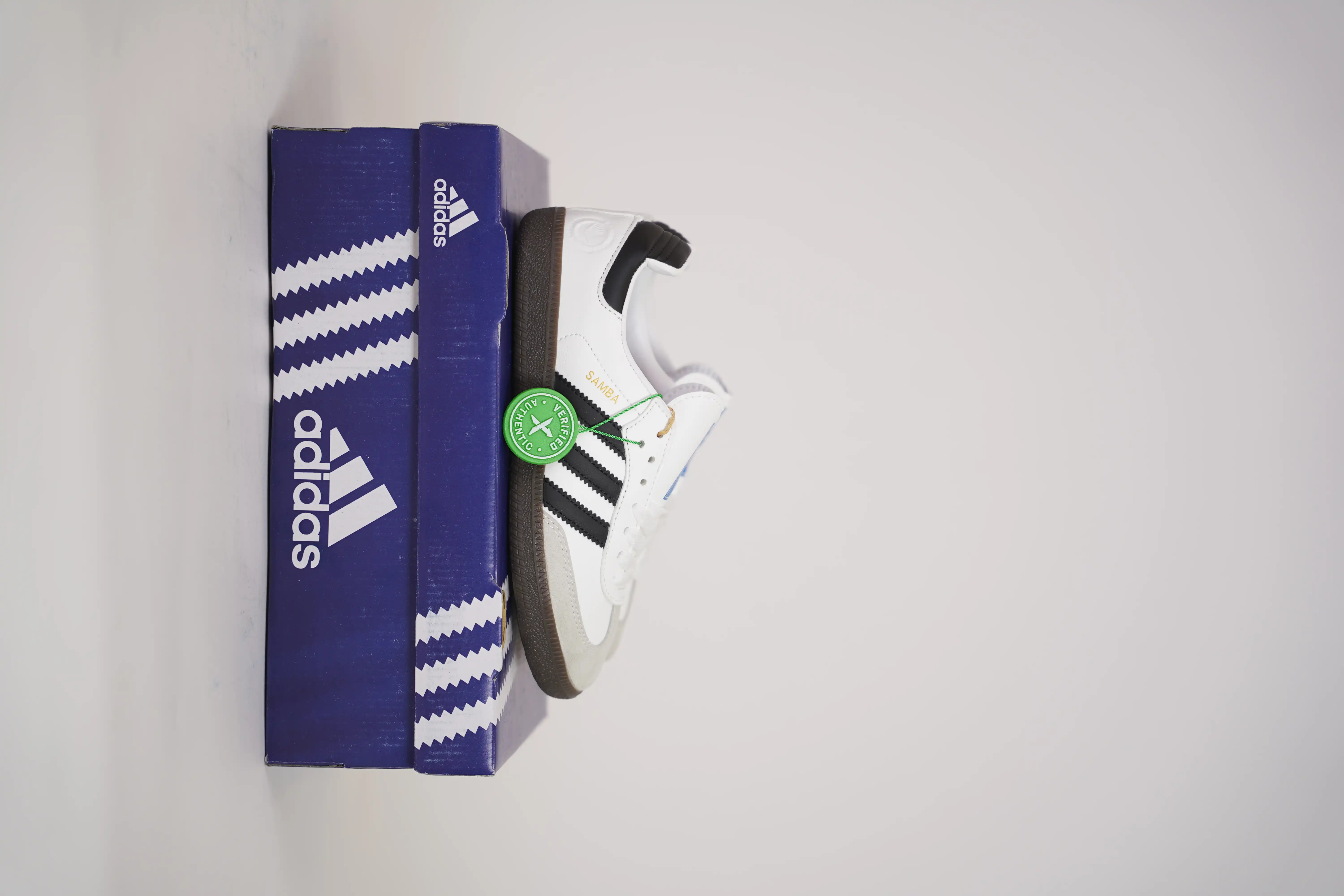 Product image of Adidas’s Samba Vegan logo
