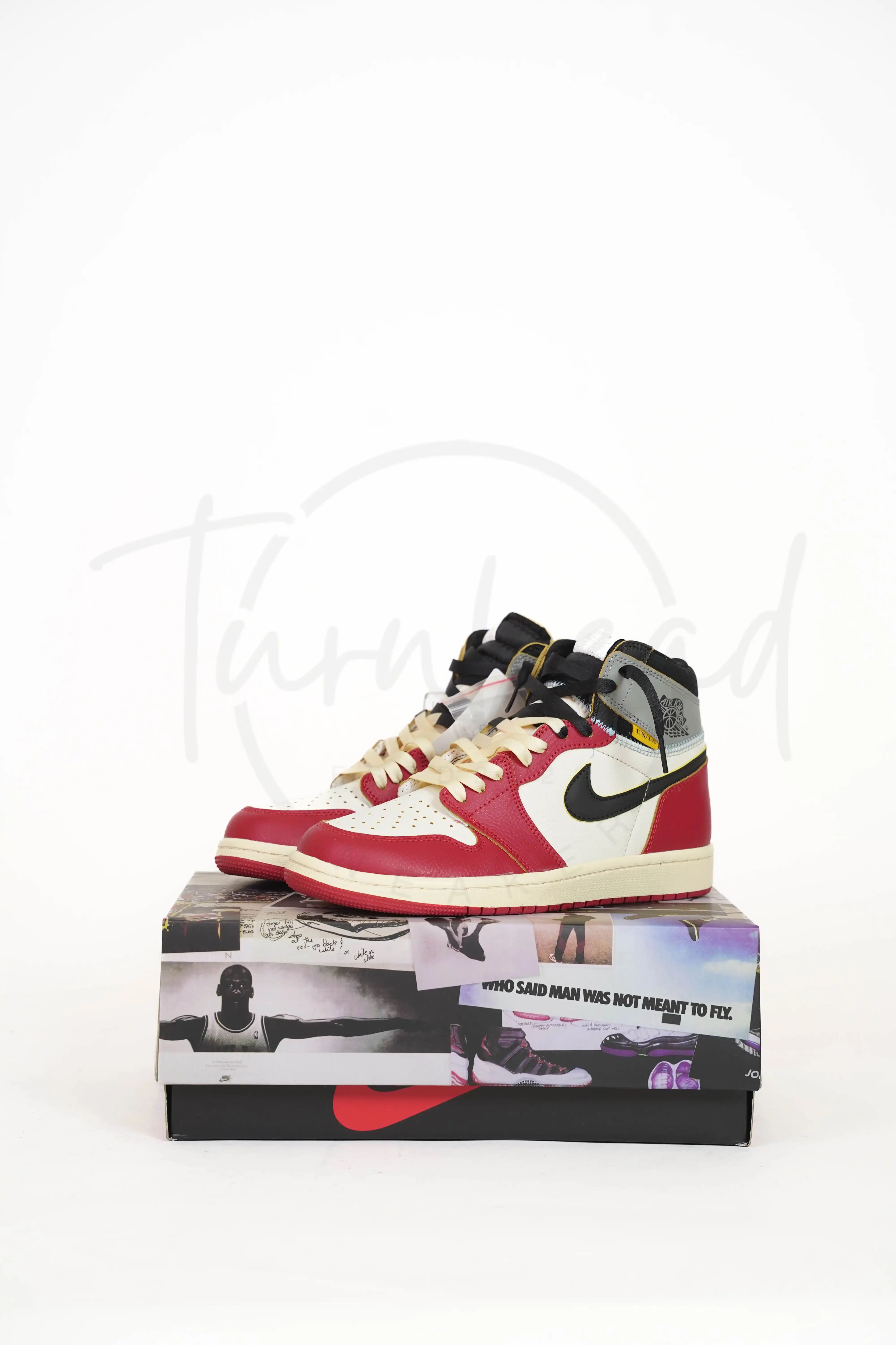 Product image of Jordan 1 high UNLA Red and Black