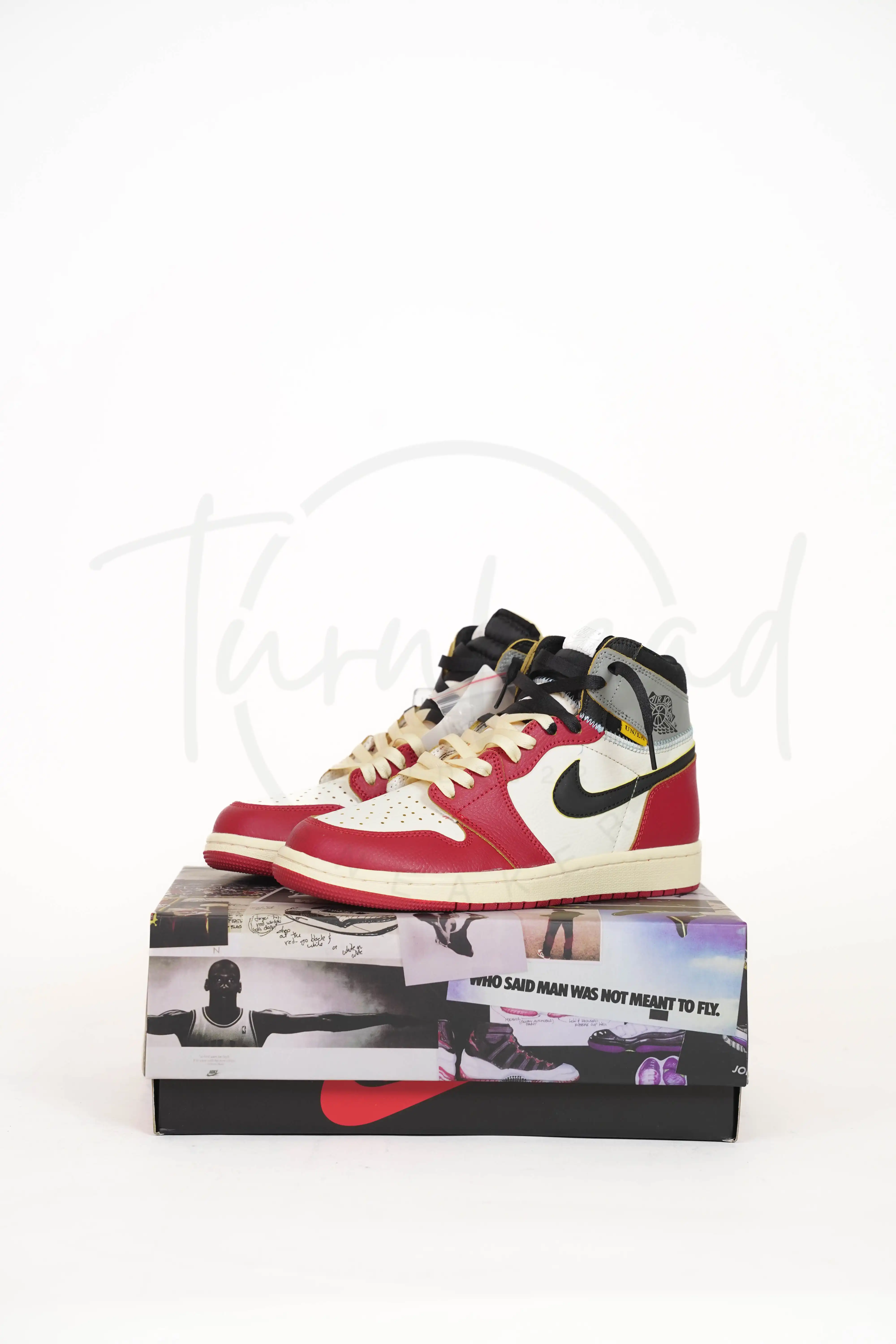 Product image of Jordan 1 high UNLA Red and Black