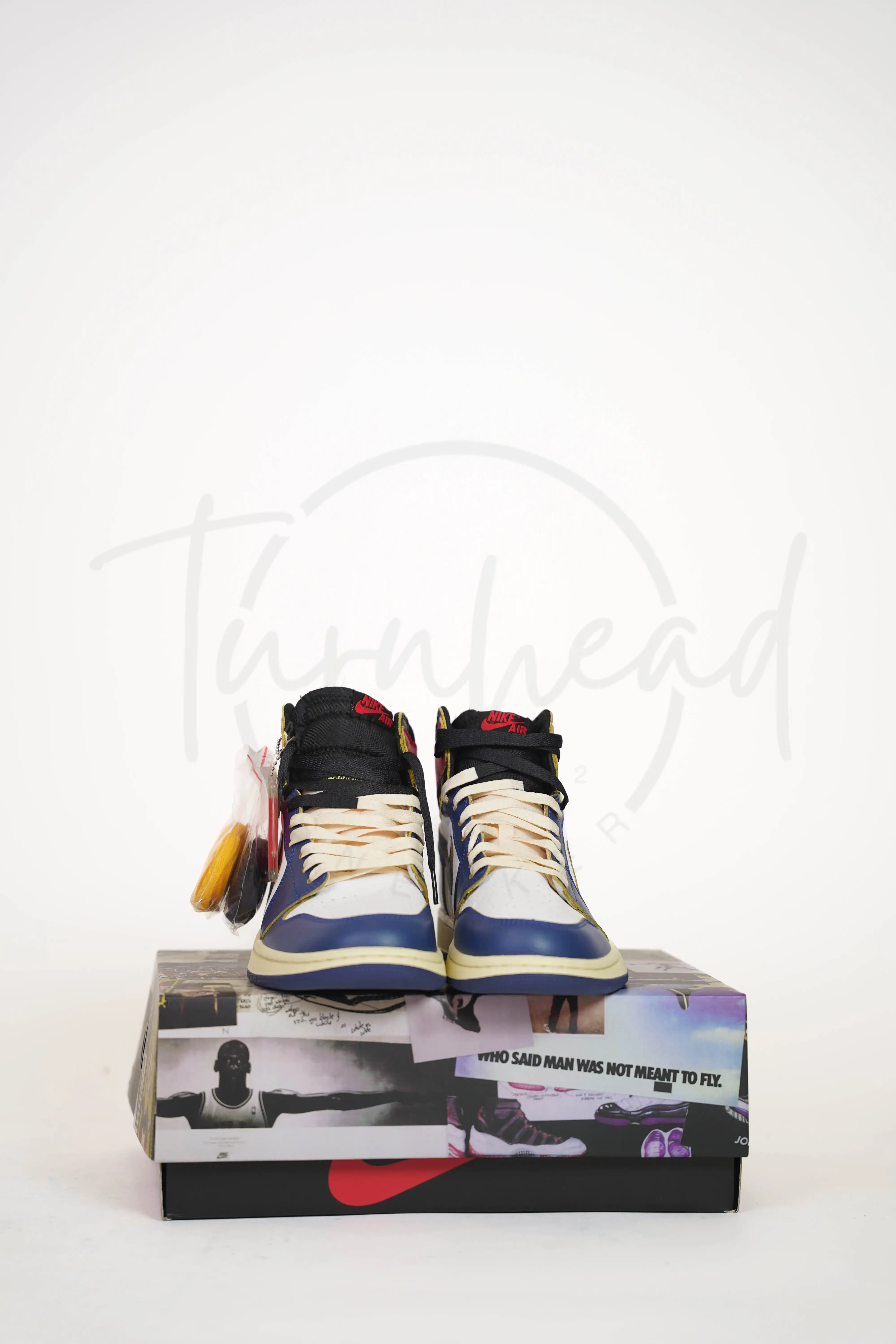 Product image of Jordan 1 high UNLA Blue and Black