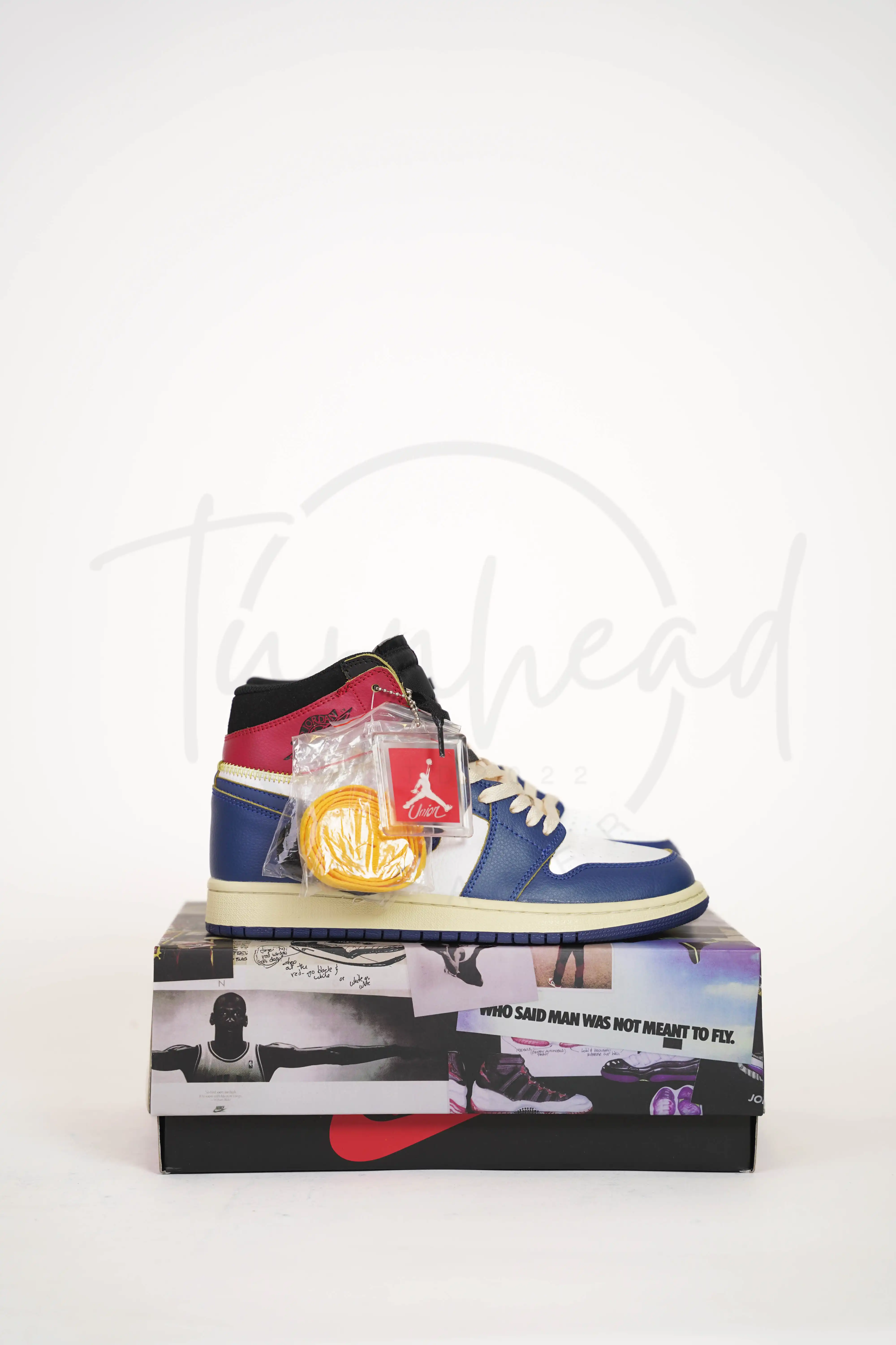 Product image of Jordan 1 high UNLA Blue and Black