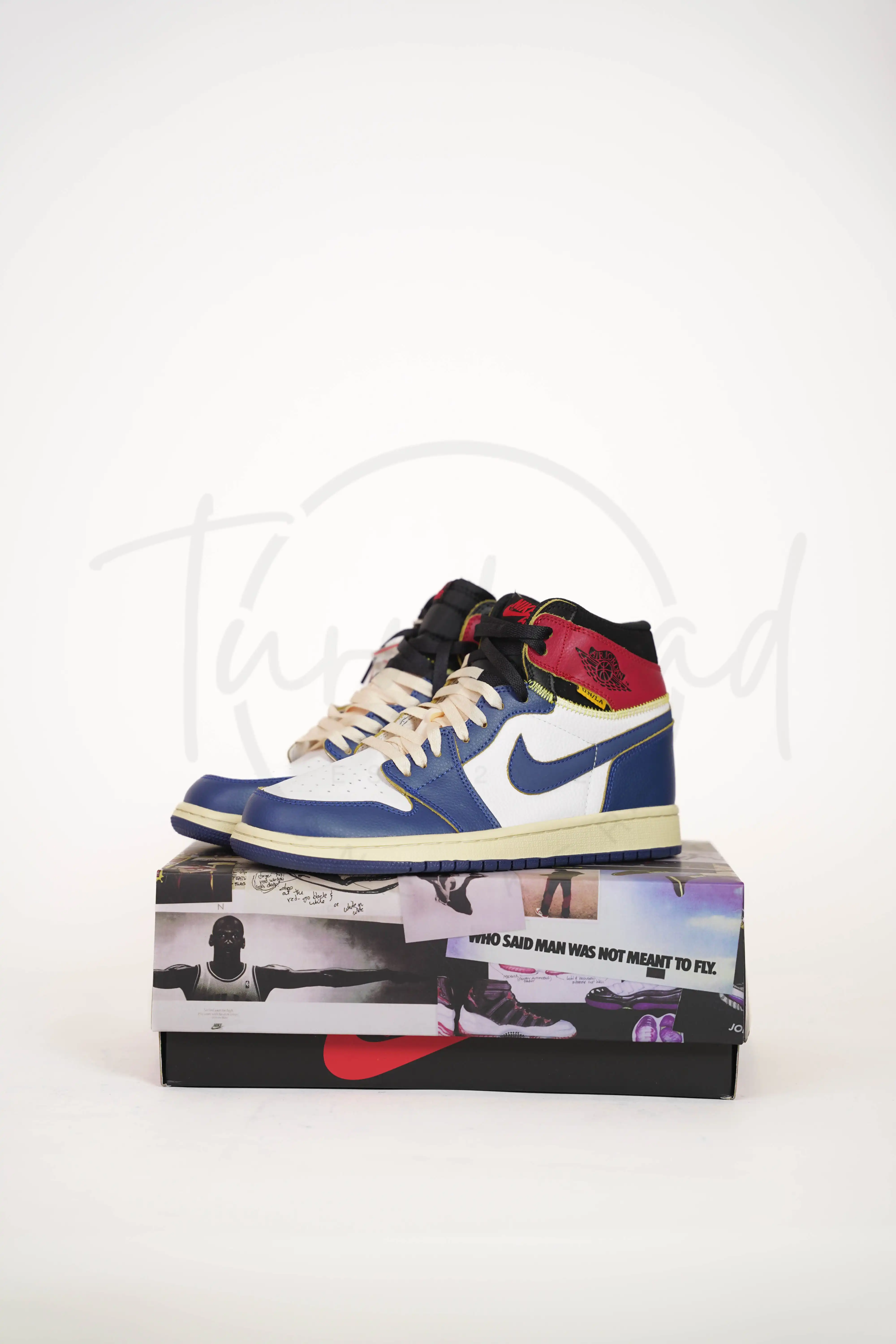 Product image of Jordan 1 high UNLA Blue and Black