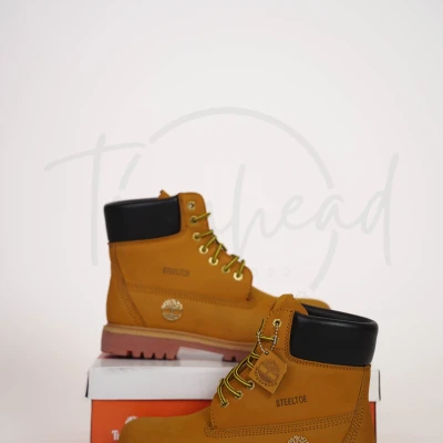 TimberLand Steel Toe Golden tan