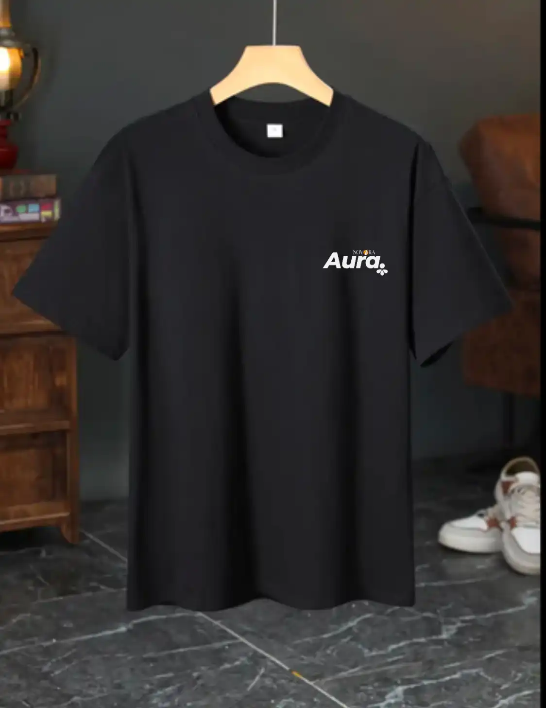 Product image of NOVORA Aura Premium Lycra Cotton Oversized T-Shirt