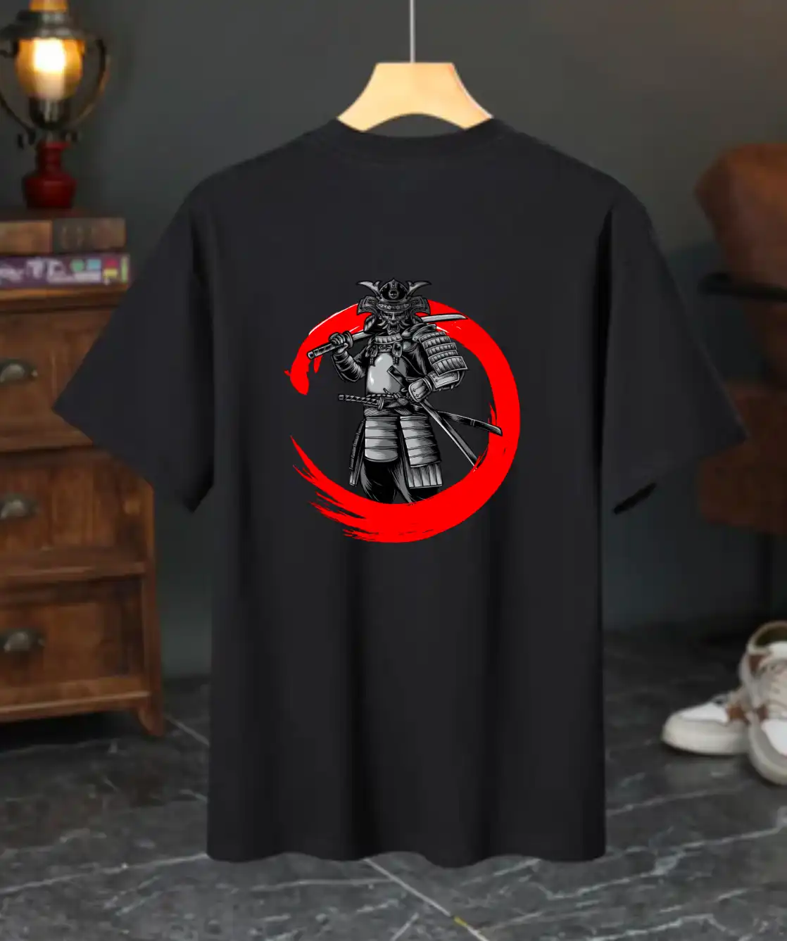 Product image of NOVORA Shadow Ronin Oversized Tee|Black