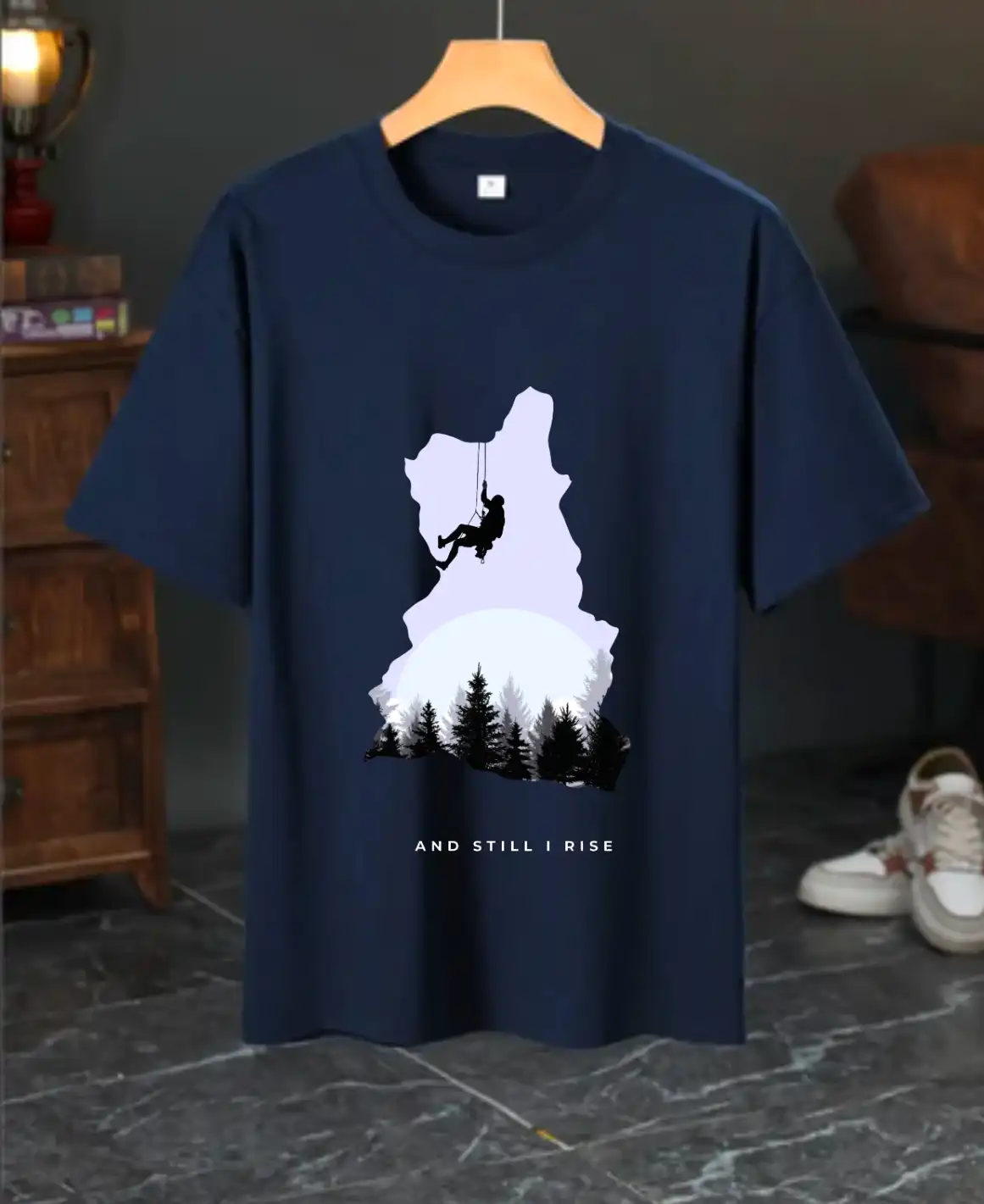 Product image of NOVORA Rise Beyond the Horizon Tee|NavyBlue