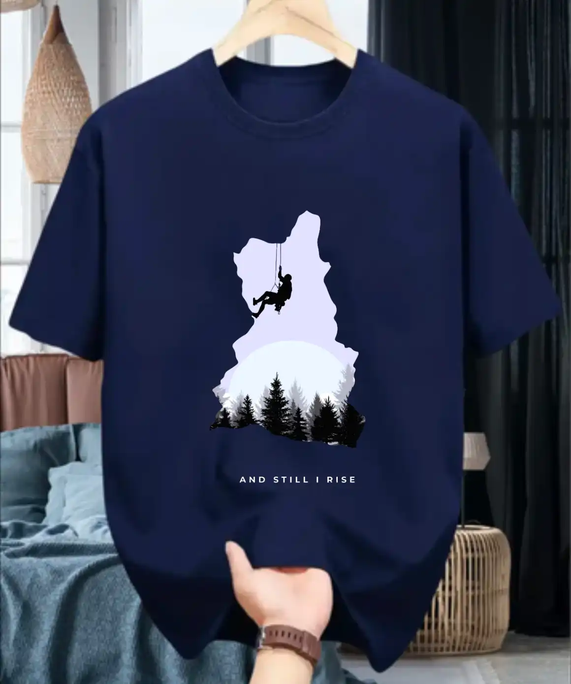 Product image of NOVORA Rise Beyond the Horizon Tee|NavyBlue
