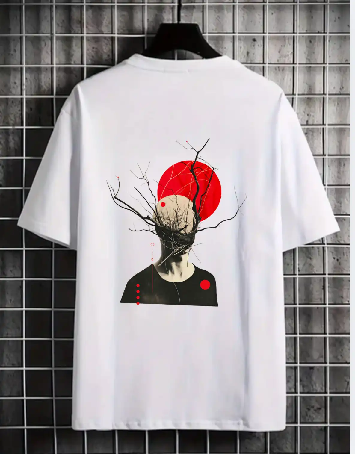 Product image of NOVORA Echoes of Thought Tee|White