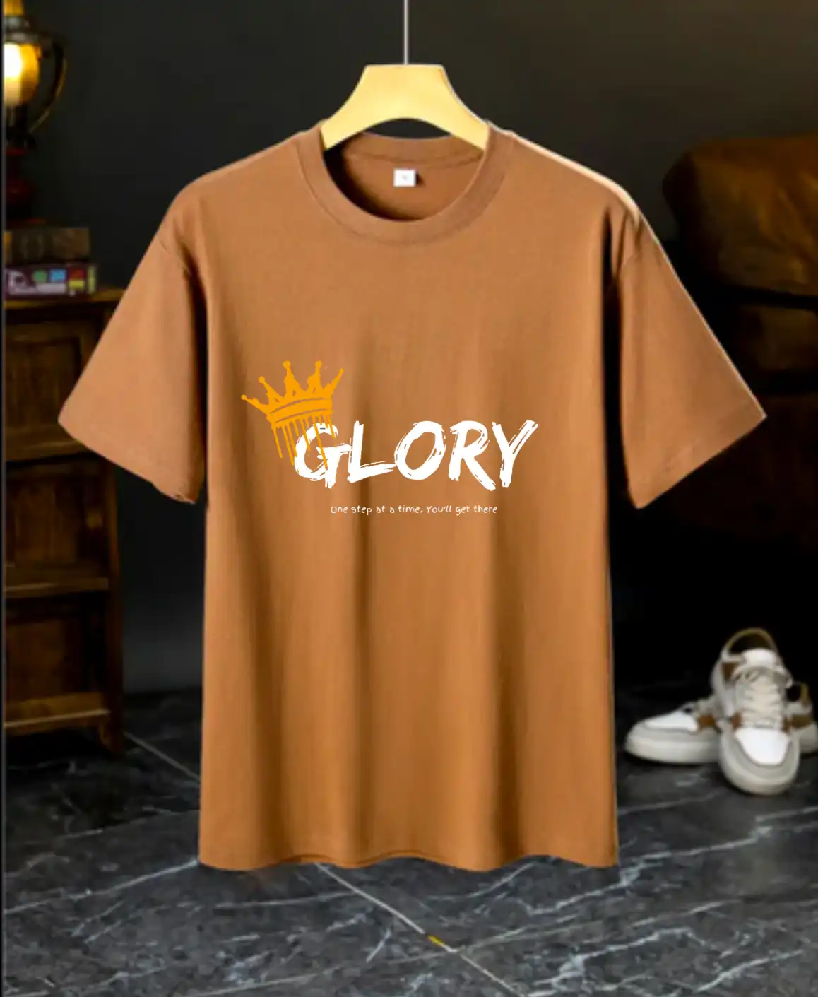 Product image of NOVORA One Step to Glory Tee|Coffee