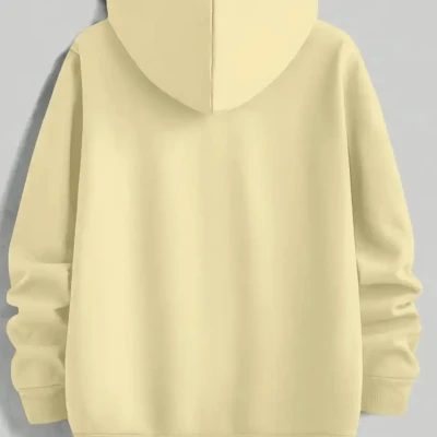 Luxe Beige Oversized Hoodie • N...