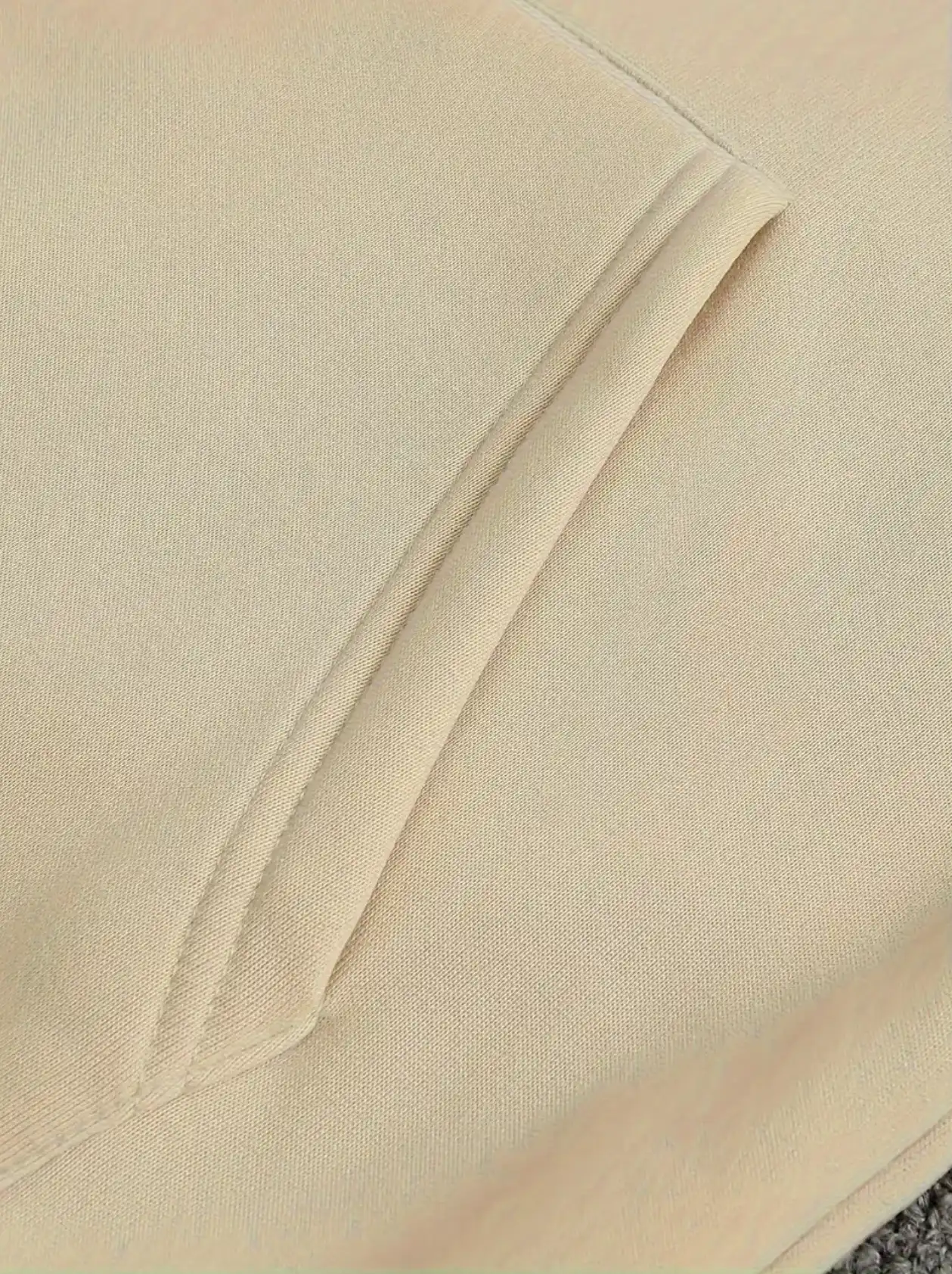Product image of Luxe Beige Oversized Hoodie • NOVORA Series