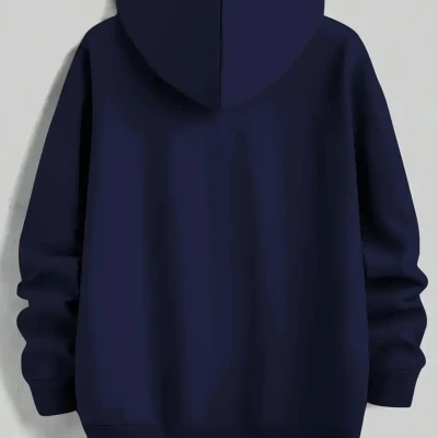 Deep Navy Oversized Hoodie | NO...