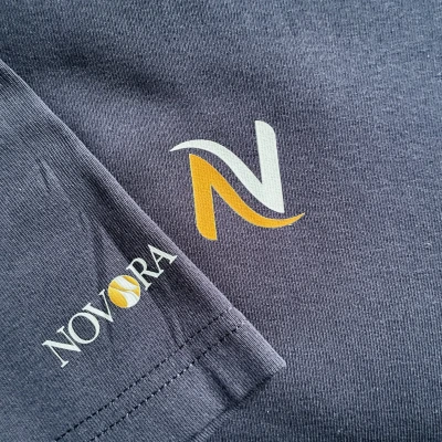 Navy Classic Logo oversized Tee...
