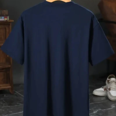 Navy Classic Logo oversized Tee...