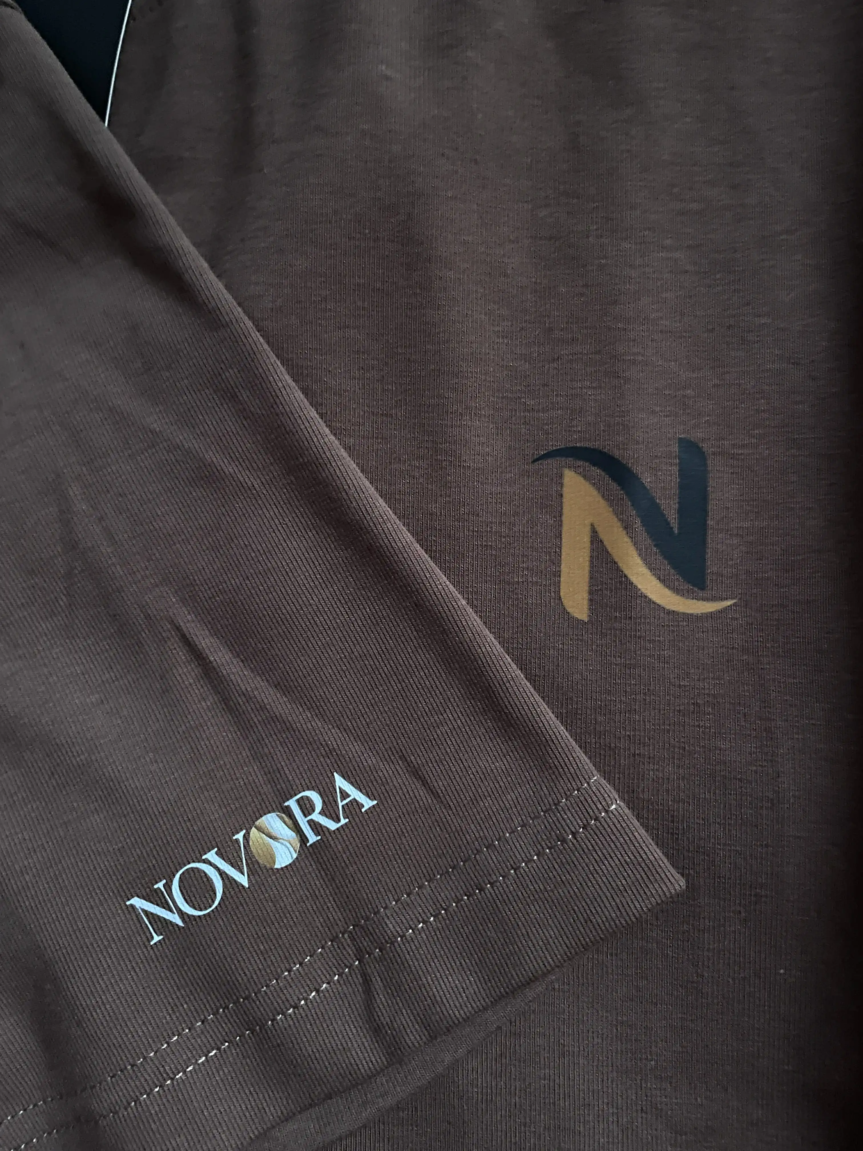 Product image of Coffee Standard Logo oversized Tee — NOVORA Line