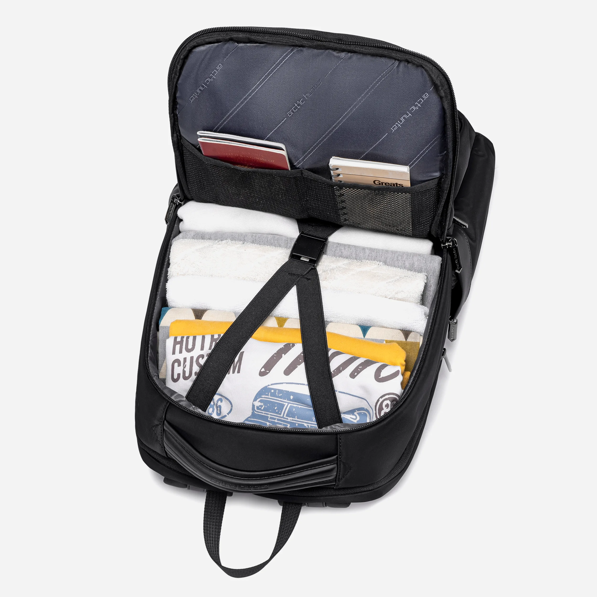 B00807 Black Laptop Backpack-15.6 inches