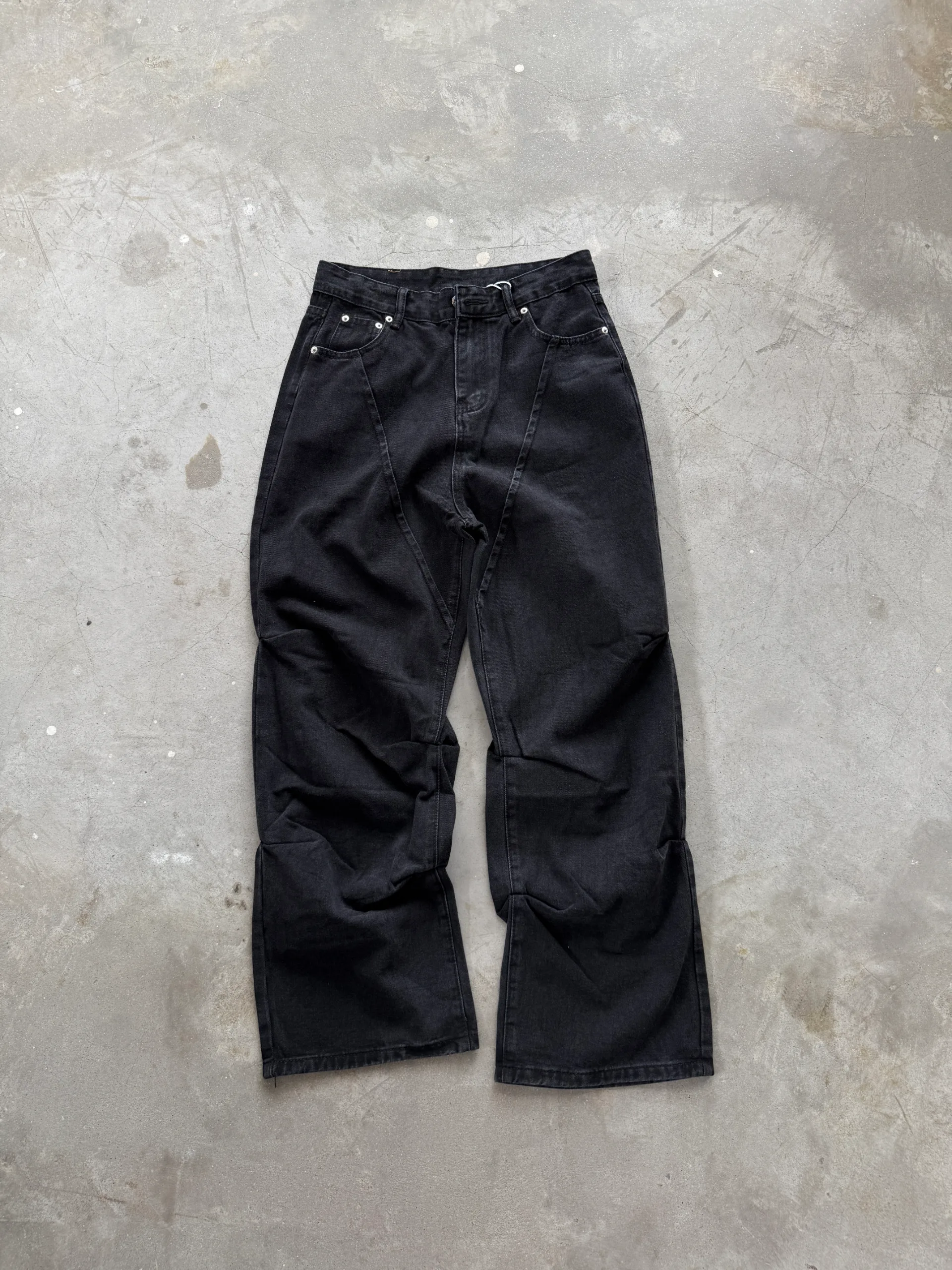 Drapped Wide Leg Pant