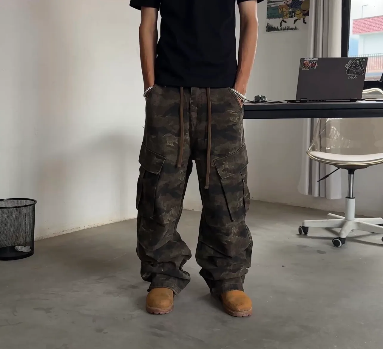 Camo Cargo Pants